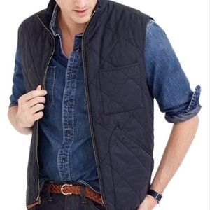 J. Crew Mens Sussex Quilted Vest